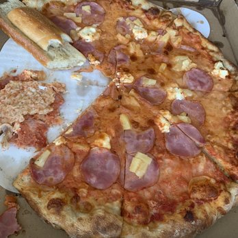 Providence Pizza - We had a party of 7, so obviously we all took one to taste. My hungry kids did not come back to it  I want a refund or something - Pizza Near Me - Grandview, Missouri