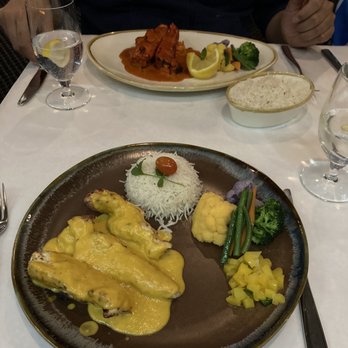 Orange Hill Restaurant - Mango Chicken. My wife really enjoyed this dish! - New American Near Me - Newburgh, New York