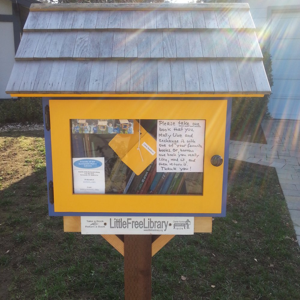 Little Free Library - Community Book Box Near Me - Sunnyvale, California
