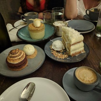 Kyu - S'mores, coconut cake, tofu panna Cotta - Asian Fusion Near Me - Miami, Florida Kyu - S'mores, coconut cake, tofu panna Cotta - Asian Fusion Near Me - Miami, Florida