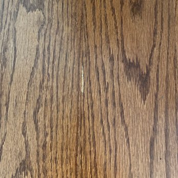 Schumacher Cargo Logistics - Deep scratch in hardwood floor from lack of care in placing furniture. - Movers Near Me - Elizabeth, New Jersey Schumacher Cargo Logistics - Deep scratch in hardwood floor from lack of care in placing furniture. - Movers Near Me - Elizabeth, New Jersey