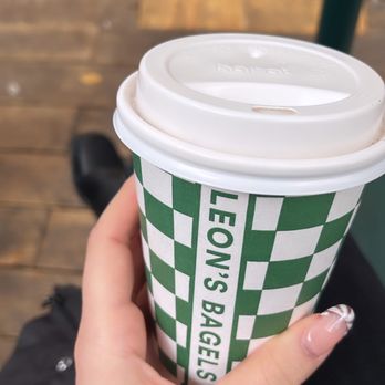 Leon's Bagels - Latte - Bagels Near Me - New York, New York