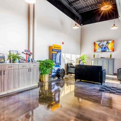 Beverage Station and Waiting Area