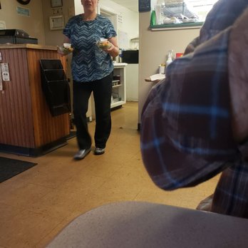 Renarda's Kitchen - Renarda bringing us food, no mask, not a care in the world. - Diners Near Me - Vassalboro, Maine