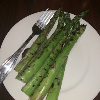 Los Andes Restaurant - The asparagus is HUGE! Just look at this large fork next to it lol - Latin American Near Me - Providence, Rhode Island Los Andes Restaurant - The asparagus is HUGE! Just look at this large fork next to it lol - Latin American Near Me - Providence, Rhode Island