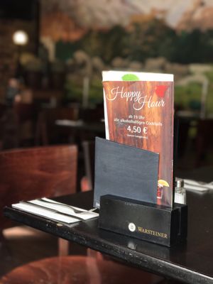 Photo of Steakhaus Angus - Berlin, BE, DE. Happy Hour - die Cocktail-Karte