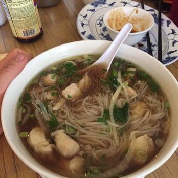 Pho Sydney - My chicken noodle soup! I asked for chicken broth which was a wise choice. - Vietnamese Near Me - Atlantic City, New Jersey Pho Sydney - My chicken noodle soup! I asked for chicken broth which was a wise choice. - Vietnamese Near Me - Atlantic City, New Jersey