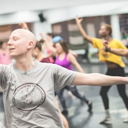 Joy of Motion Dance Center - Jazz class at Atlas. Photo credit: Daniel Nathan