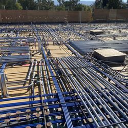 TD West Electric - PT deck conduit above electrical room.