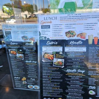 Siam Casa Thai Cuisine - Menu on the window is out of date, when you go inside the updated menu has different prices. - Thai Near Me - Baldwin Park, California Siam Casa Thai Cuisine - Menu on the window is out of date, when you go inside the updated menu has different prices. - Thai Near Me - Baldwin Park, California
