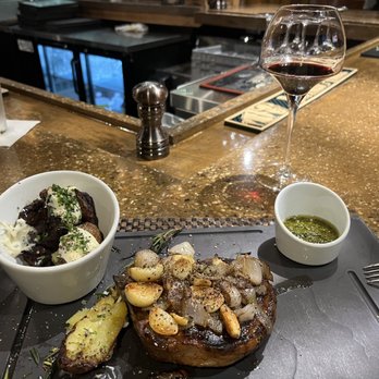 Corndance Tavern - Dry Aged Pork Chop and Yukon potatoes - Bars Near Me - Mishawaka, Indiana Corndance Tavern - Dry Aged Pork Chop and Yukon potatoes - Bars Near Me - Mishawaka, Indiana