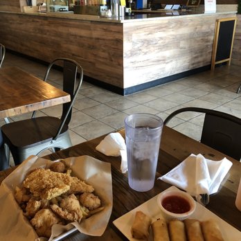 Frieddaze - Fried Catfish Basket and Shrimp Eggrolls (can't remember the exact name) - Seafood Near Me - Arlington, Texas Frieddaze - Fried Catfish Basket and Shrimp Eggrolls (can't remember the exact name) - Seafood Near Me - Arlington, Texas
