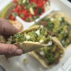 Blazing Street tacos - More asada