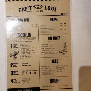 Cap't Loui - Menu - Cajun/Creole Near Me - Fort Lee, New Jersey Cap't Loui - Menu - Cajun/Creole Near Me - Fort Lee, New Jersey