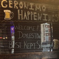 Geronimo Brewing at Lilly’s Jury Room - Totally true
