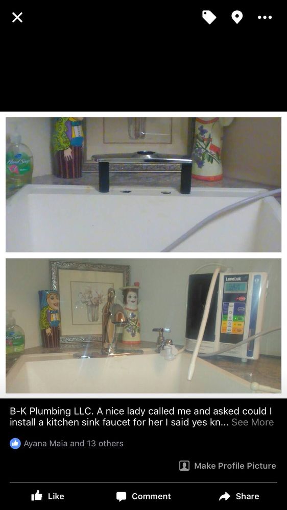 Slide of BK Plumbing