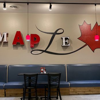 Maple Leaf Diner - View of wall - American Near Me - Dallas, Texas Maple Leaf Diner - View of wall - American Near Me - Dallas, Texas