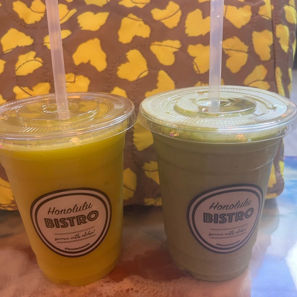 Honolulu Bistro - Green mango and power green smoothie - Hawaiian Near Me - Honolulu, Hawaii Honolulu Bistro - Green mango and power green smoothie - Hawaiian Near Me - Honolulu, Hawaii