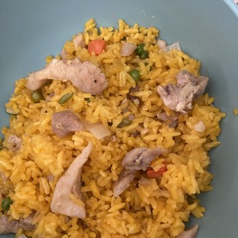 New China - The chicken was a grey/green color - Chinese Near Me - Covington, Georgia
