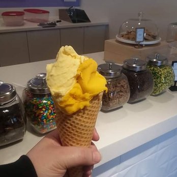 Sara's Artisan Gelato - Passionfruit and mango sorbet. - Gelato Near Me - Green Bay, Wisconsin Sara's Artisan Gelato - Passionfruit and mango sorbet. - Gelato Near Me - Green Bay, Wisconsin