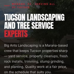 Big Ants Landscaping - My web site.
