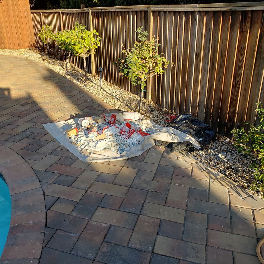 AR Quality Pools - Trash left behind. - Pool Cleaners Near Me