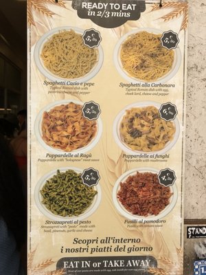 Menu photo 5 Pastasciutta Rome, RM