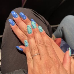 Recent nails - ready for vacation! Recent nails - ready for vacation!