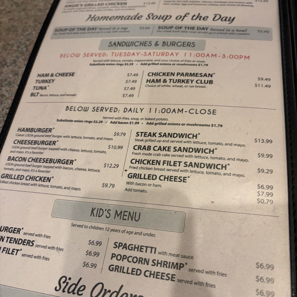 Angie's Family Restaurant - American Near Me - Chesapeake, Virginia