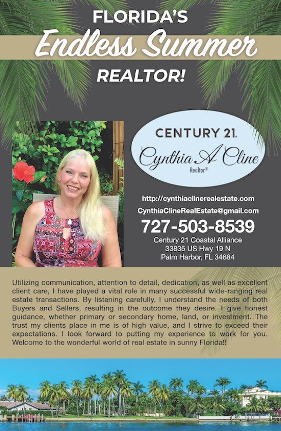 CYNTHIA A CLINE, FLORIDA REALTOR C21 COASTAL ALLIANCE Contact Agent