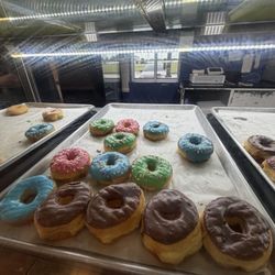 V Star Donut - Assorted glazed donuts