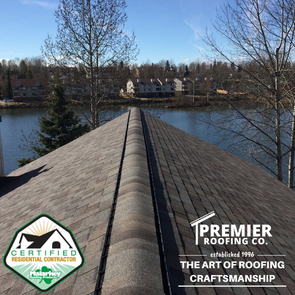 Slide of Premier Roofing