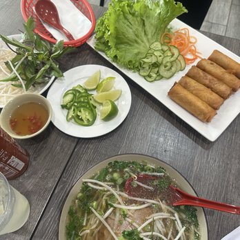 Pho Ly Quoc Su - 1. Cha Gio (5 Rolls) 13. Pho Tai - Vietnamese Near Me - La Palma, California