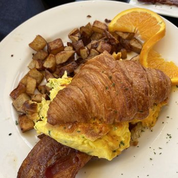 Ovo Frito Cafe - Denzel's croissant sandwich - Breakfast & Brunch Near Me - Evanston, Illinois Ovo Frito Cafe - Denzel's croissant sandwich - Breakfast & Brunch Near Me - Evanston, Illinois