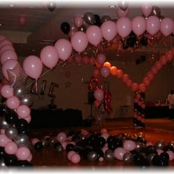 A Bunch of Balloons - Canopy, columns, for party