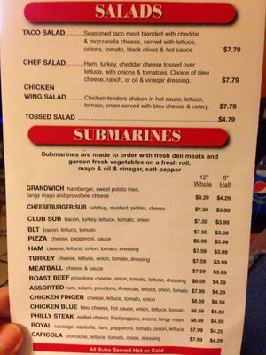Menu photo 1 Frewsburger Pizza Shop Frewsburg, NY