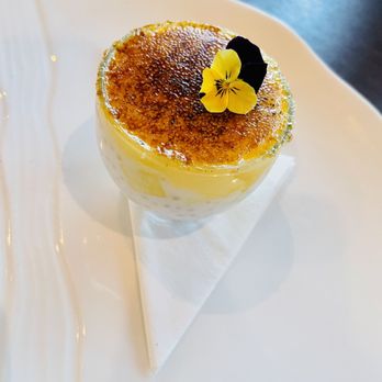 MW Restaurant - Lilikoi dessert - New American Near Me - Honolulu, Hawaii