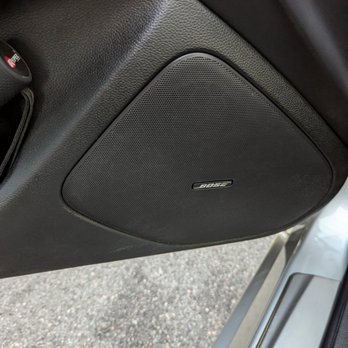 Carrectly Auto Care - This speaker grille was previously completely scuffed up - but they cleaned it, even though I did not get the interior detail package! - Auto Detailing Near Me - Chicago, Illinois