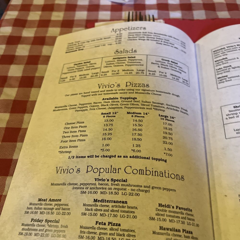 Vivio's | Italian - Menu - Pizza Near Me - Indian River, Michigan Vivio's | Italian - Menu - Pizza Near Me - Indian River, Michigan