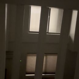 This video shows the floodlight shining into the bedroom at 2 AM. It was so bright I thought someone had entered the room. This video shows the floodlight shining into the bedroom at 2 AM. It was so bright I thought someone had entered the room.