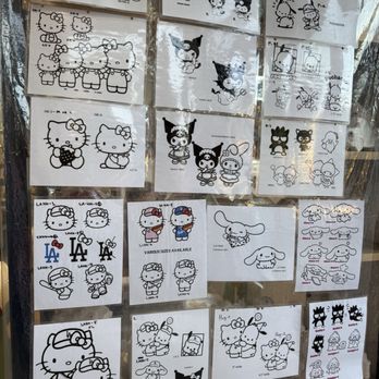 Color Me Mine - Cute stencils - Paint-Your-Own Pottery Near Me - Covina, California