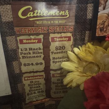Cattlemens - Cattlemens Specials - Seafood Near Me - Dixon, California Cattlemens - Cattlemens Specials - Seafood Near Me - Dixon, California