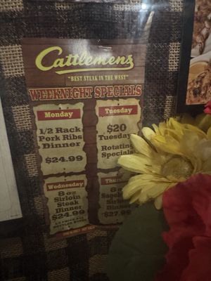 Menu photo 2 Cattlemens Dixon, CA Menu photo 2 Cattlemens Dixon, CA