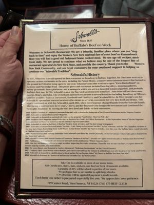 Menu photo 3 Schwabl's Restaurant West Seneca, NY