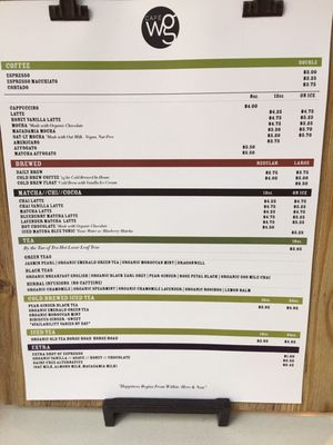 Menu photo 8 Café WG Los Angeles, CA Menu photo 8 Café WG Los Angeles, CA