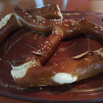 Catch 22 Gastropub - A pretzel. It's huge and jizzled with a wasabi honey mustard. Delicious! - New American Near Me - Athens, Georgia Catch 22 Gastropub - A pretzel. It's huge and jizzled with a wasabi honey mustard. Delicious! - New American Near Me - Athens, Georgia