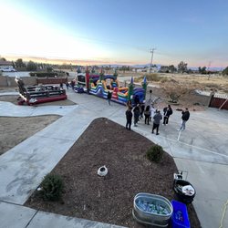 Estradas Party Rental - Obstacle course w/ bounce house & mechanical Bull