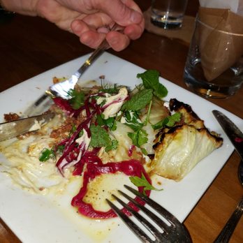 Cochon RESTAURANT - Braised Cabbage wedge, yum! Tip...(ask for a steak knife) cuts easier. - Cajun/Creole Near Me - New Orleans, Louisiana Cochon RESTAURANT - Braised Cabbage wedge, yum! Tip...(ask for a steak knife) cuts easier. - Cajun/Creole Near Me - New Orleans, Louisiana