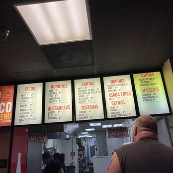 Tu Taco - Menu board - Mexican Near Me - Myrtle Beach, South Carolina Tu Taco - Menu board - Mexican Near Me - Myrtle Beach, South Carolina