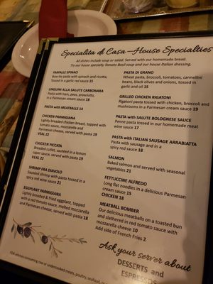 Menu photo 6 Salute Italian Restaurant Racine, WI Menu photo 6 Salute Italian Restaurant Racine, WI